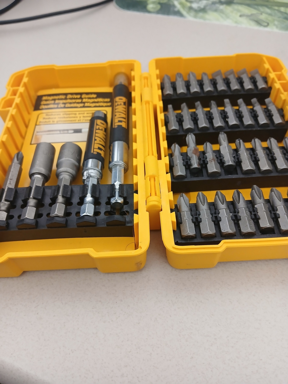 DEWALT 37-Piece Screwdriver Bit Set - Yellow